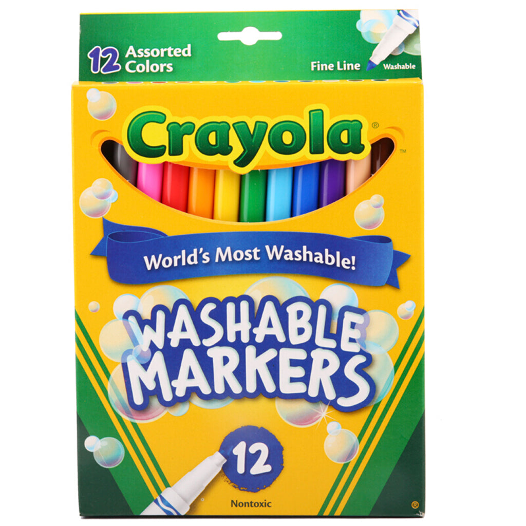 Crayola Super Tips - Feutres - Pointe large Pas Cher | Bureau Vallée Crayola Super Tips - Feutres - Pointe large Pas Cher | Bureau Vallée