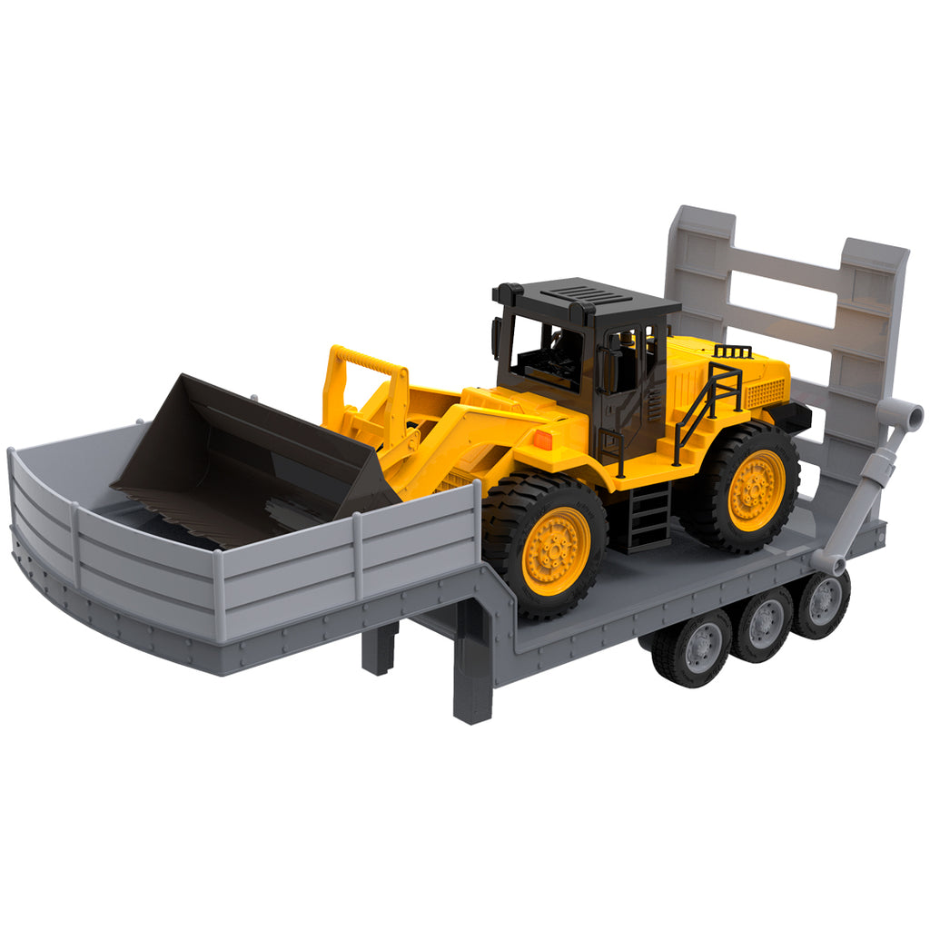tractor en plataforma de juguete - wh1264 jumbo carrier truck driven