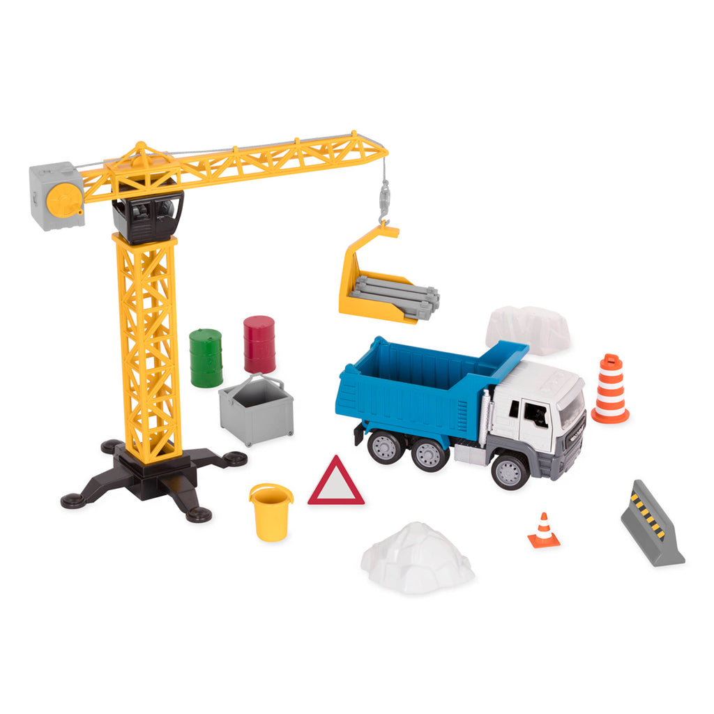 conjunto de construccion - wh1230Z construction crane play set