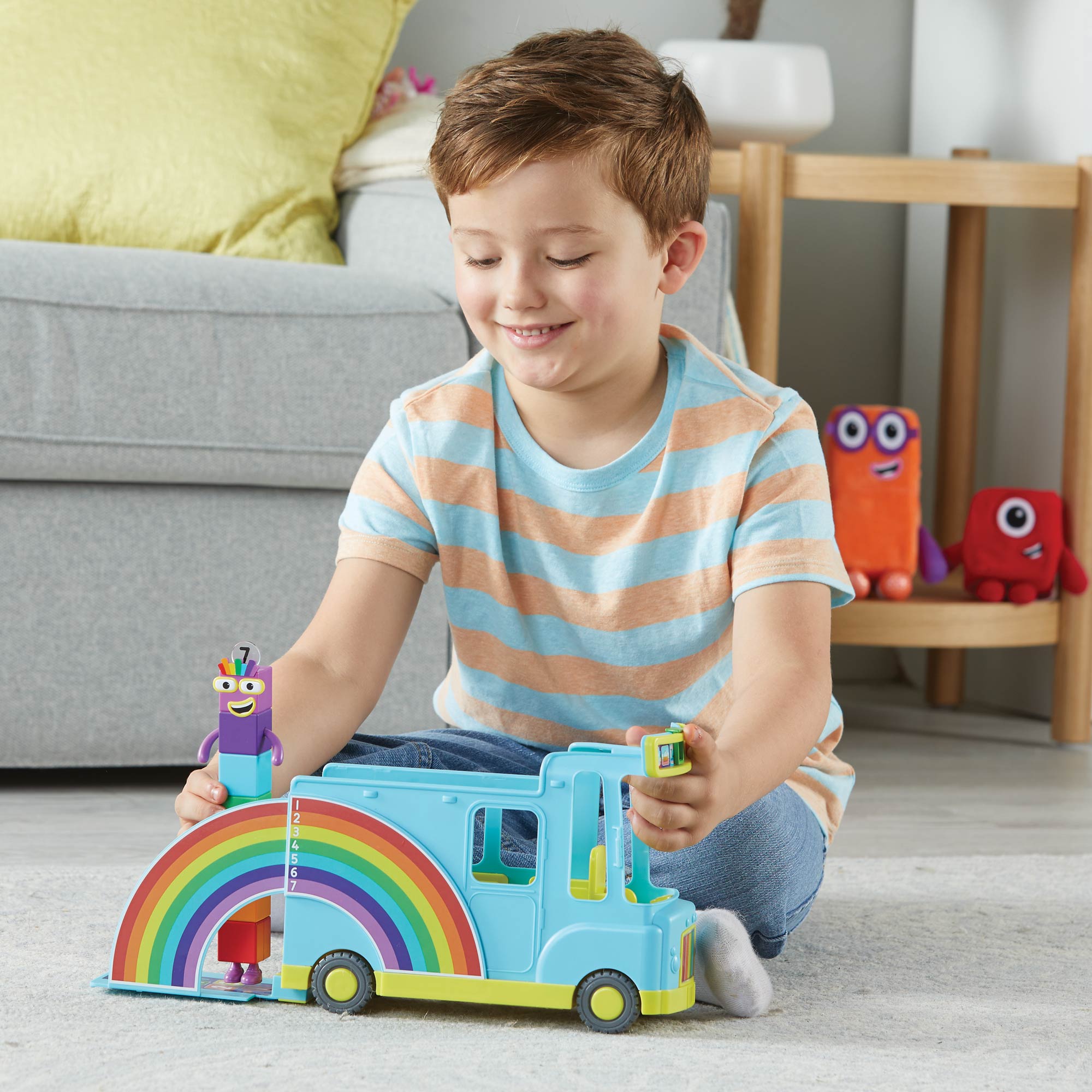 Numberblocks Bus Numberblocks Rainbow Bus – La Sonrisa del Caimán